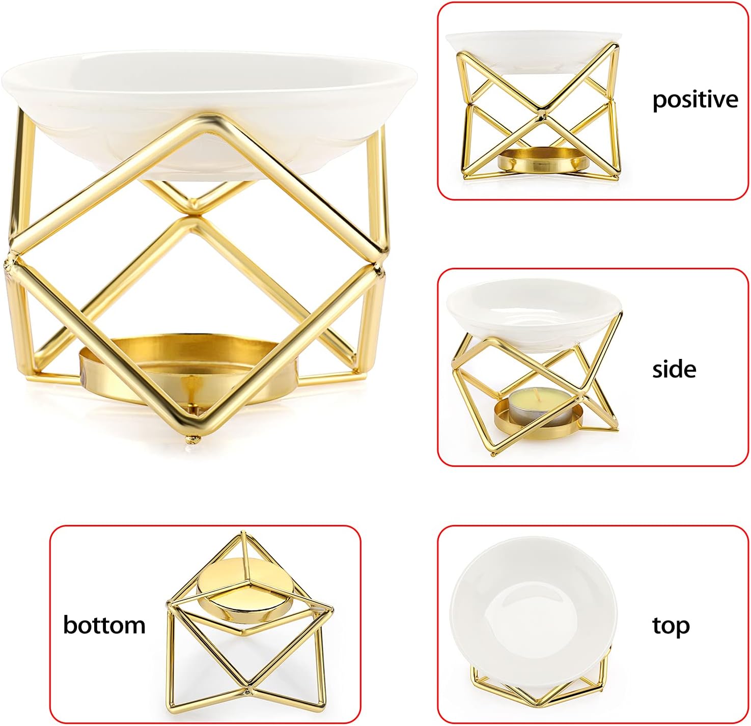 Euro Metal Oil Burner Wax Warm - đánh giá và giá Fragrance In Home