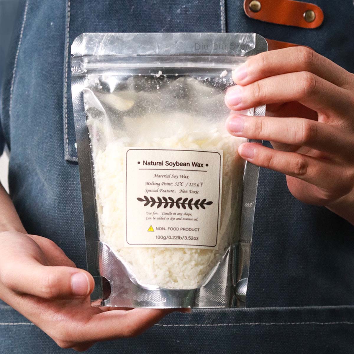500g/1kg Natural Soy Wax Flake - đánh giá và giá Soy Wax Flake