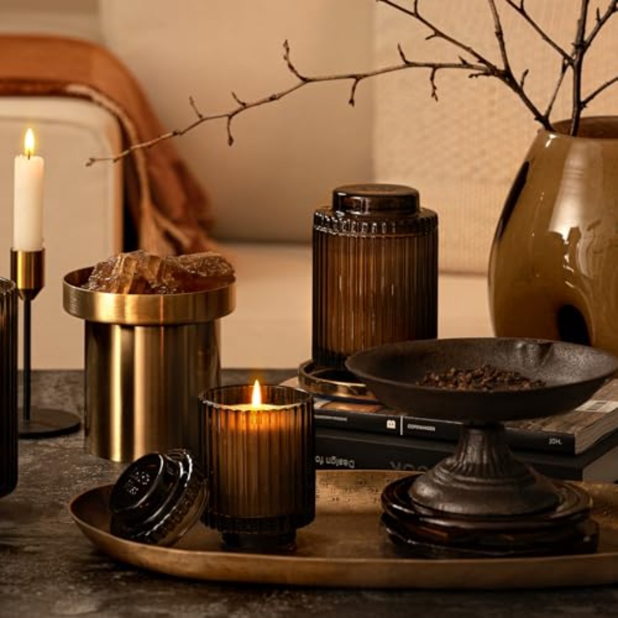 Candle Amber Scented Candles G - đánh giá và giá Amber Jar Candle