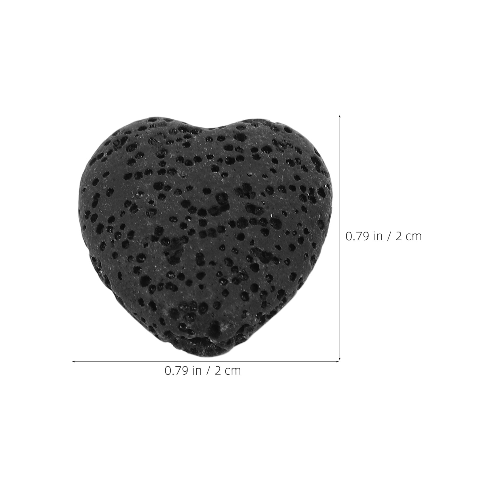 20Pcs Heart Volcanic Lava Rock - đánh giá và giá Fragrance In Home