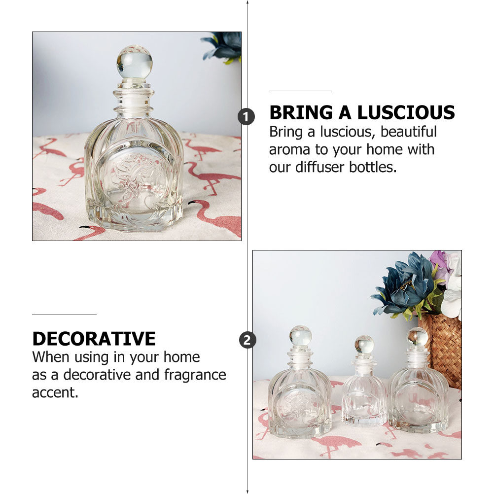 5Sets Fragrance Bottles Transp - đánh giá và giá Fragrance In Home