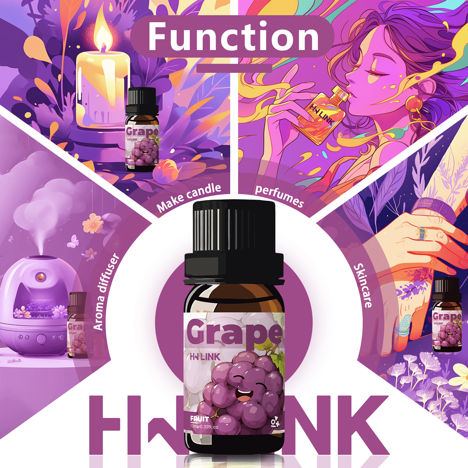 Grape Essential Oil 10ml Perfu - đánh giá và giá Fragrance In Home