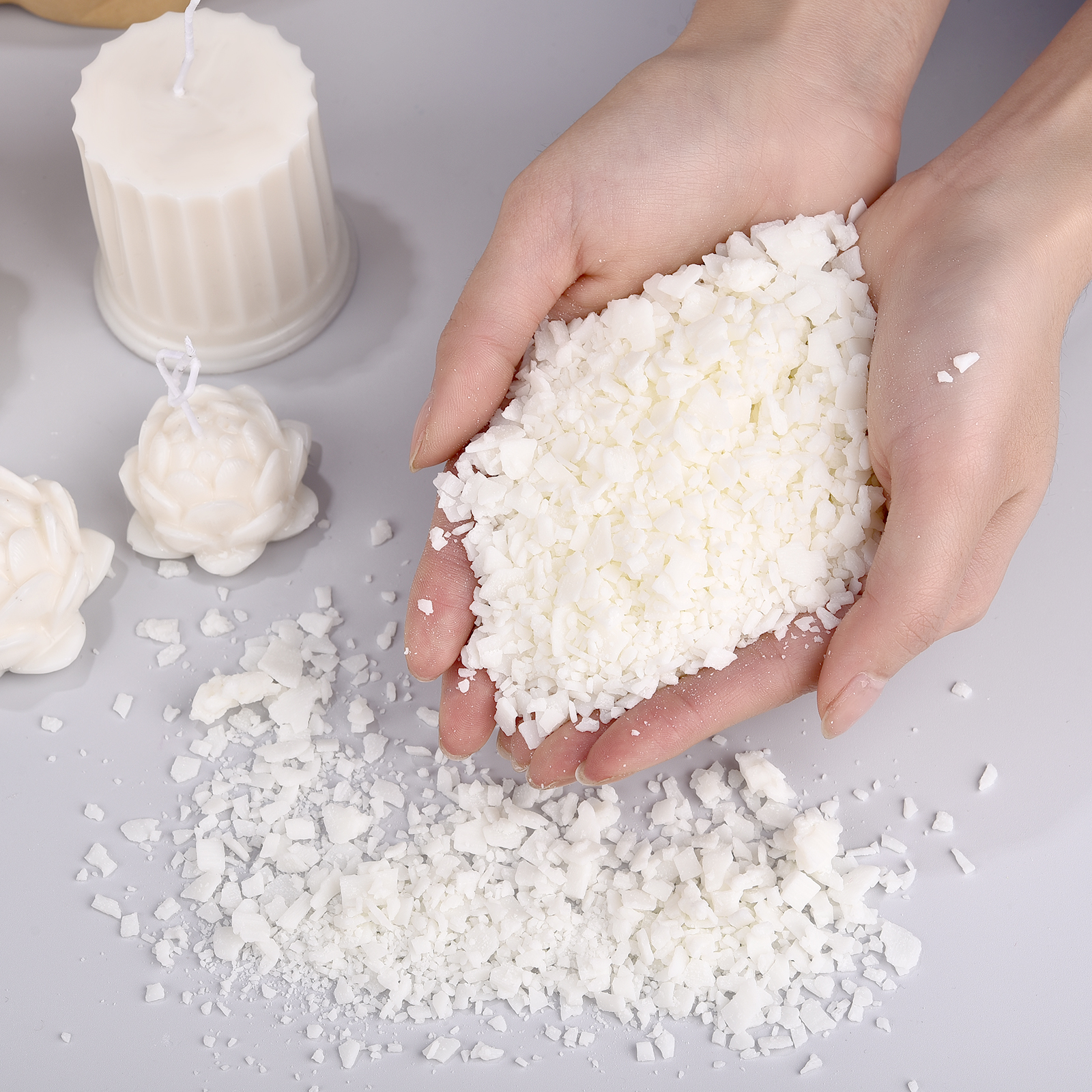 50g-1kg Natural Soybean Wax Fl - đánh giá và giá Soy Wax Flake