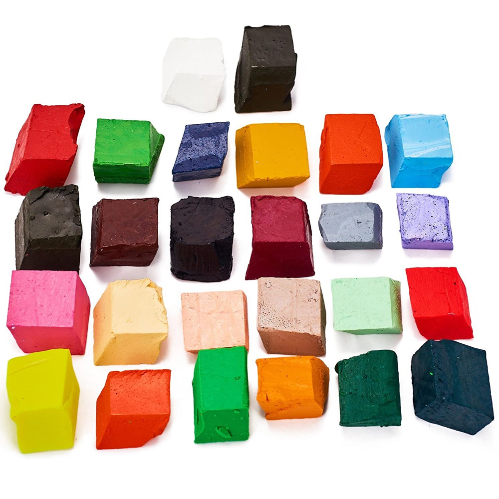 34colors/set Candle Dye Chips  - đánh giá và giá Soy Wax Flake