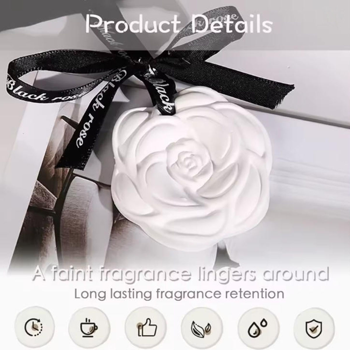 1/3/5/8/10PCS Camellia Gypsum  - đánh giá và giá Home Fragrance No 3