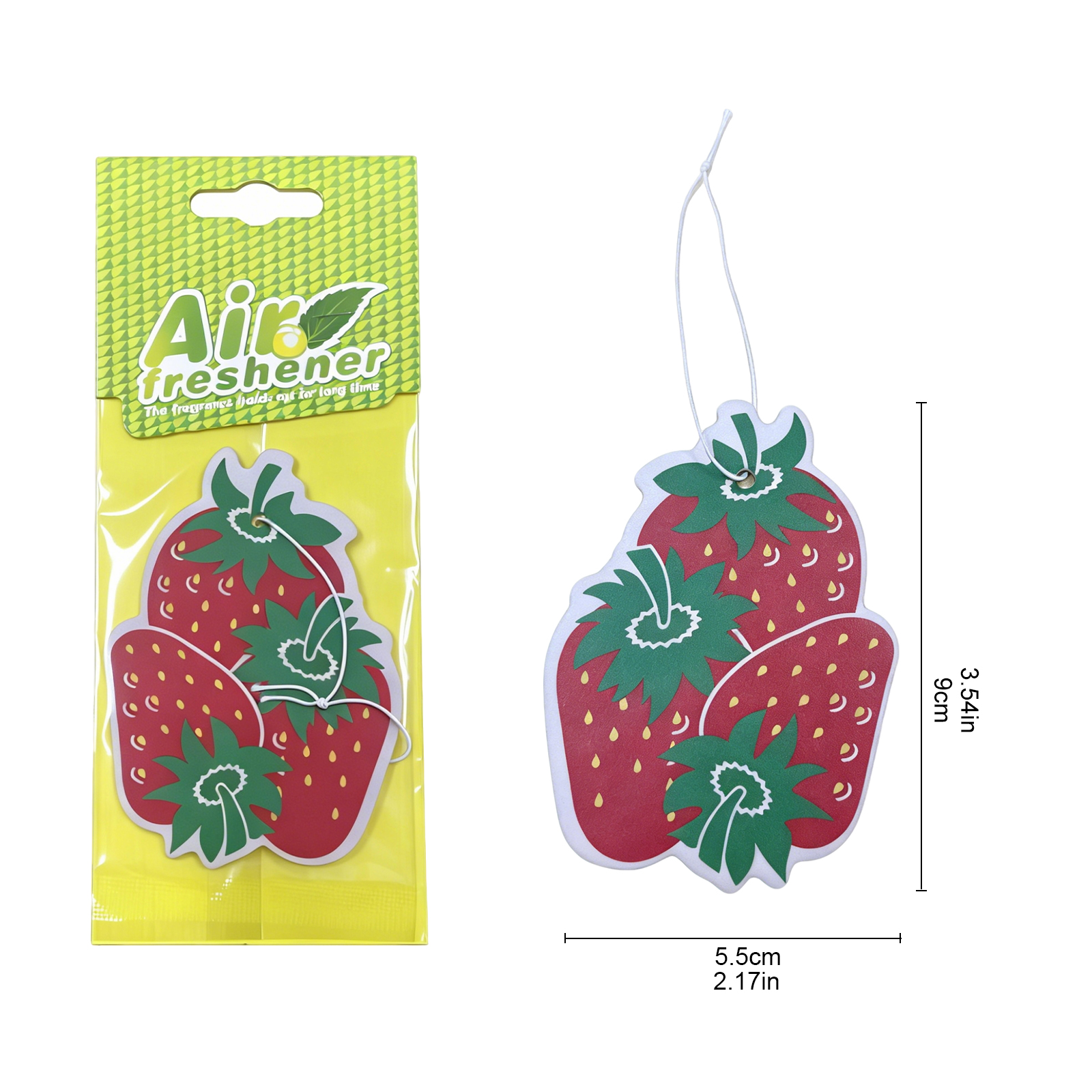 3-20Pcs Strawberry Car Air Fre - đánh giá và giá Home Fragrance No 3