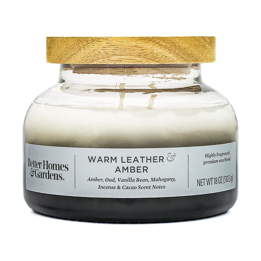 4 pack Warm Leather Amber Scen - đánh giá và giá Amber Jar Candle