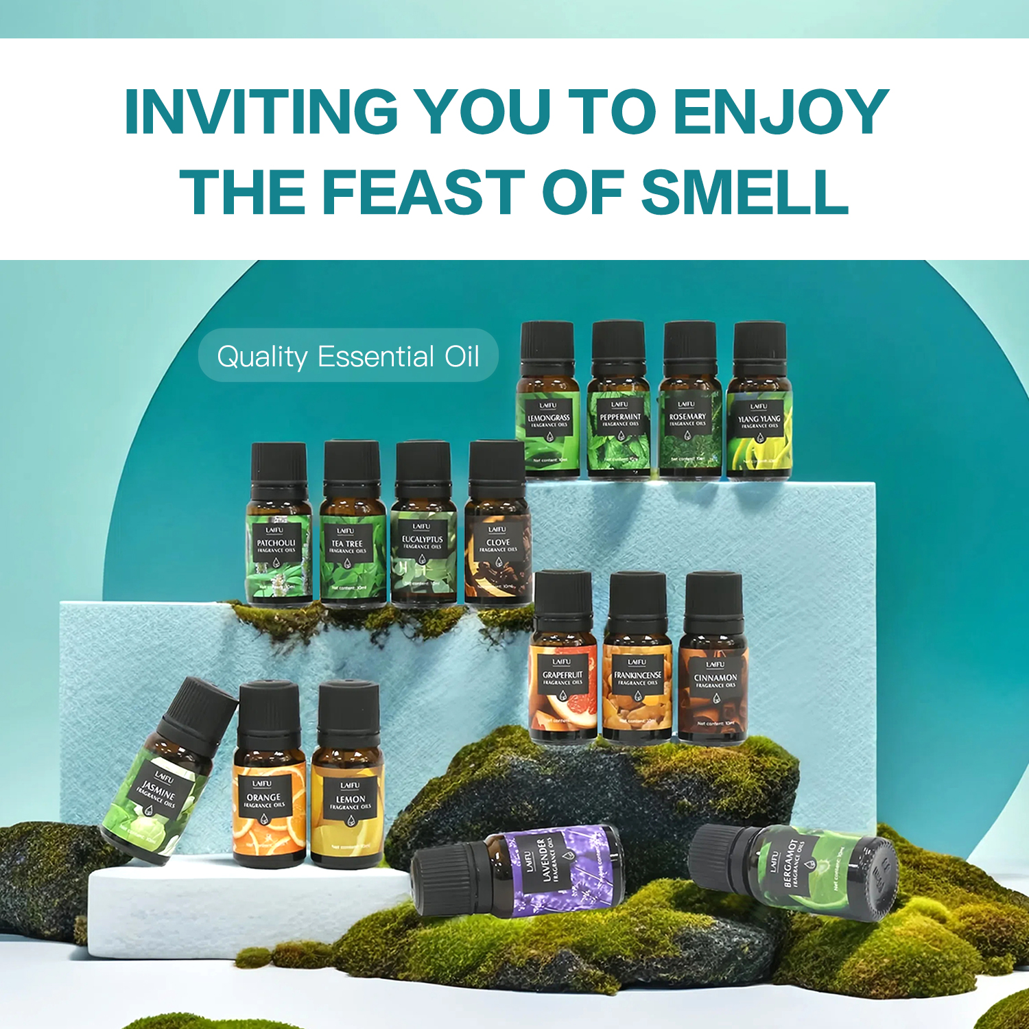 16x10ml Essential Oils Set for - đánh giá và giá Home Fragrance Potpourri