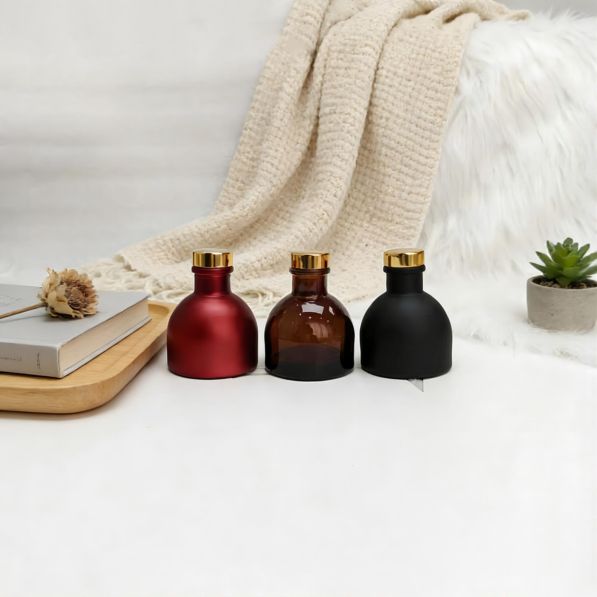 6Pcs 50ml Mixed Color Frosted  - đánh giá và giá Home Fragrance For Sale