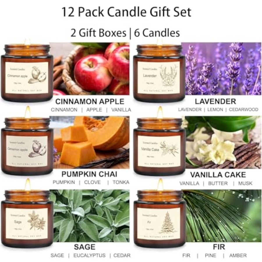 Scented Candles Gift Set for H - đánh giá và giá Fragrance In Home