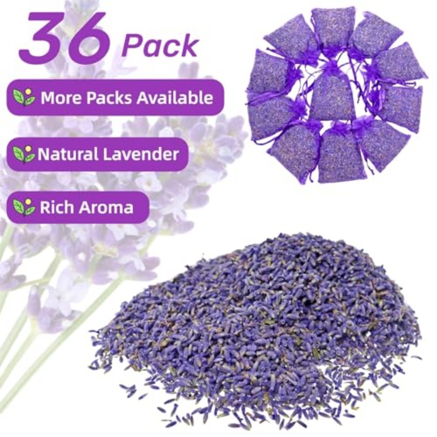 36 Pack Lavender Sachet Bags - - đánh giá và giá Home Fragrance Potpourri