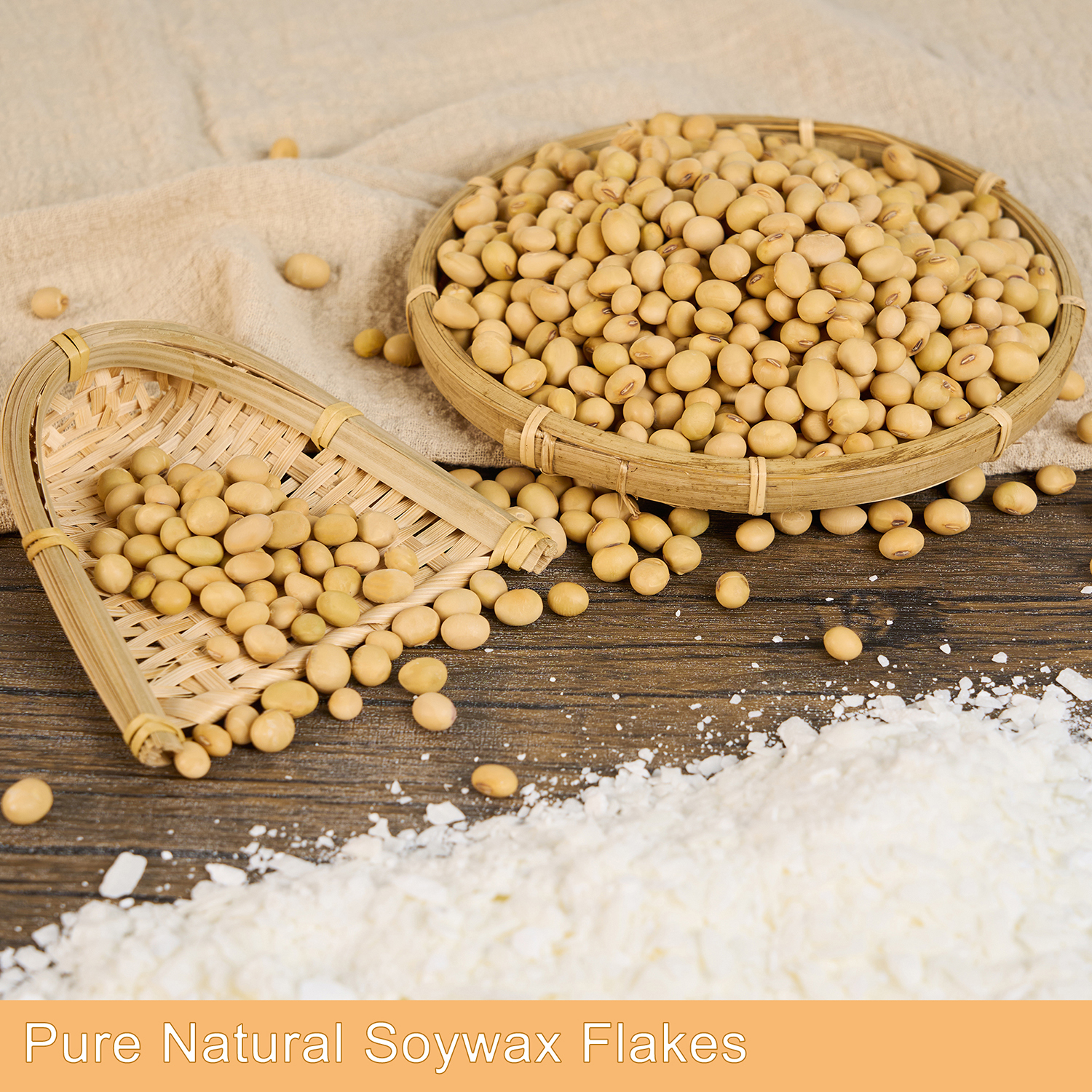 50g-1000g 100% Natural Soy Wax - đánh giá và giá Soy Wax Flake
