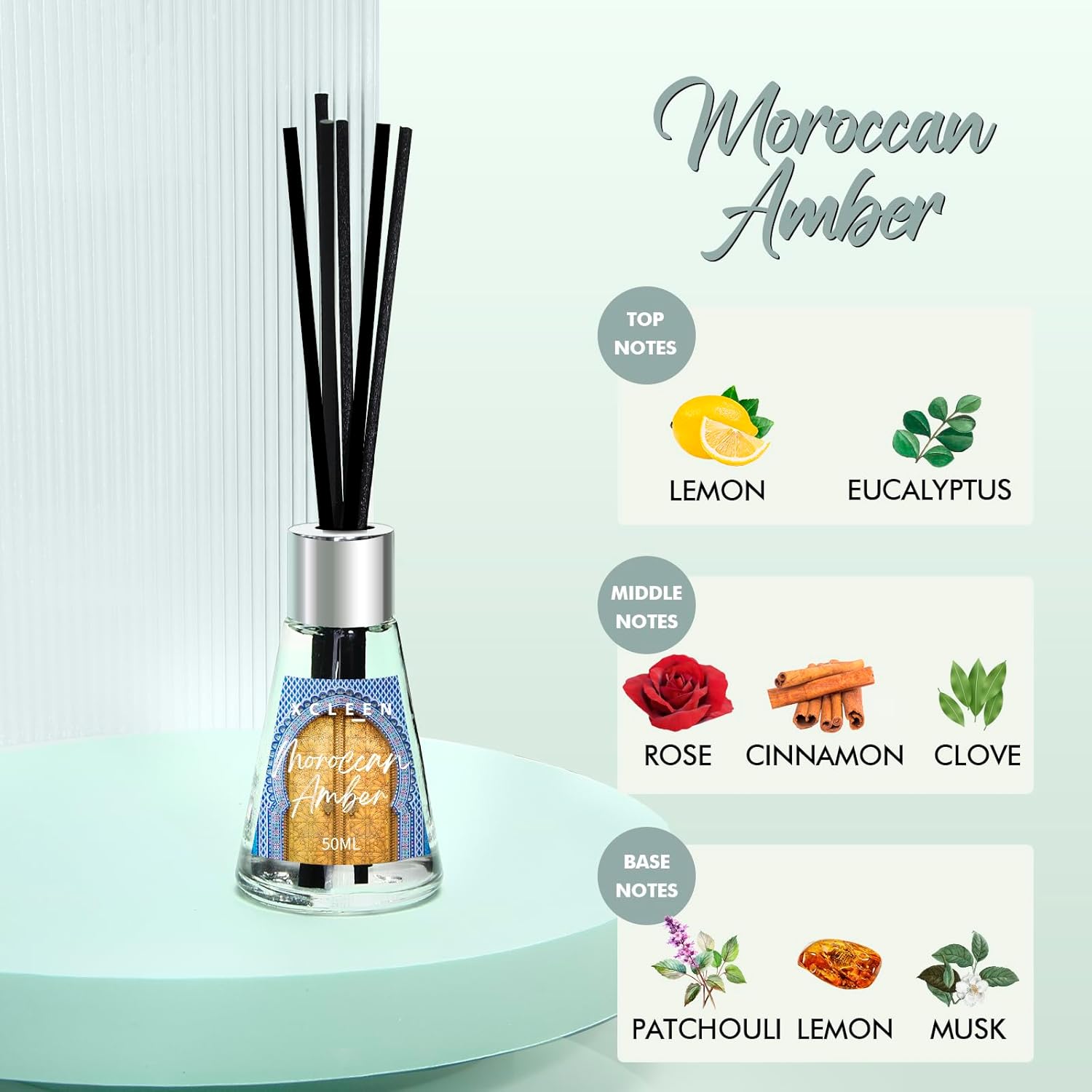 3 Pack Reed Diffuser, Scented  - đánh giá và giá Home Fragrance No 3