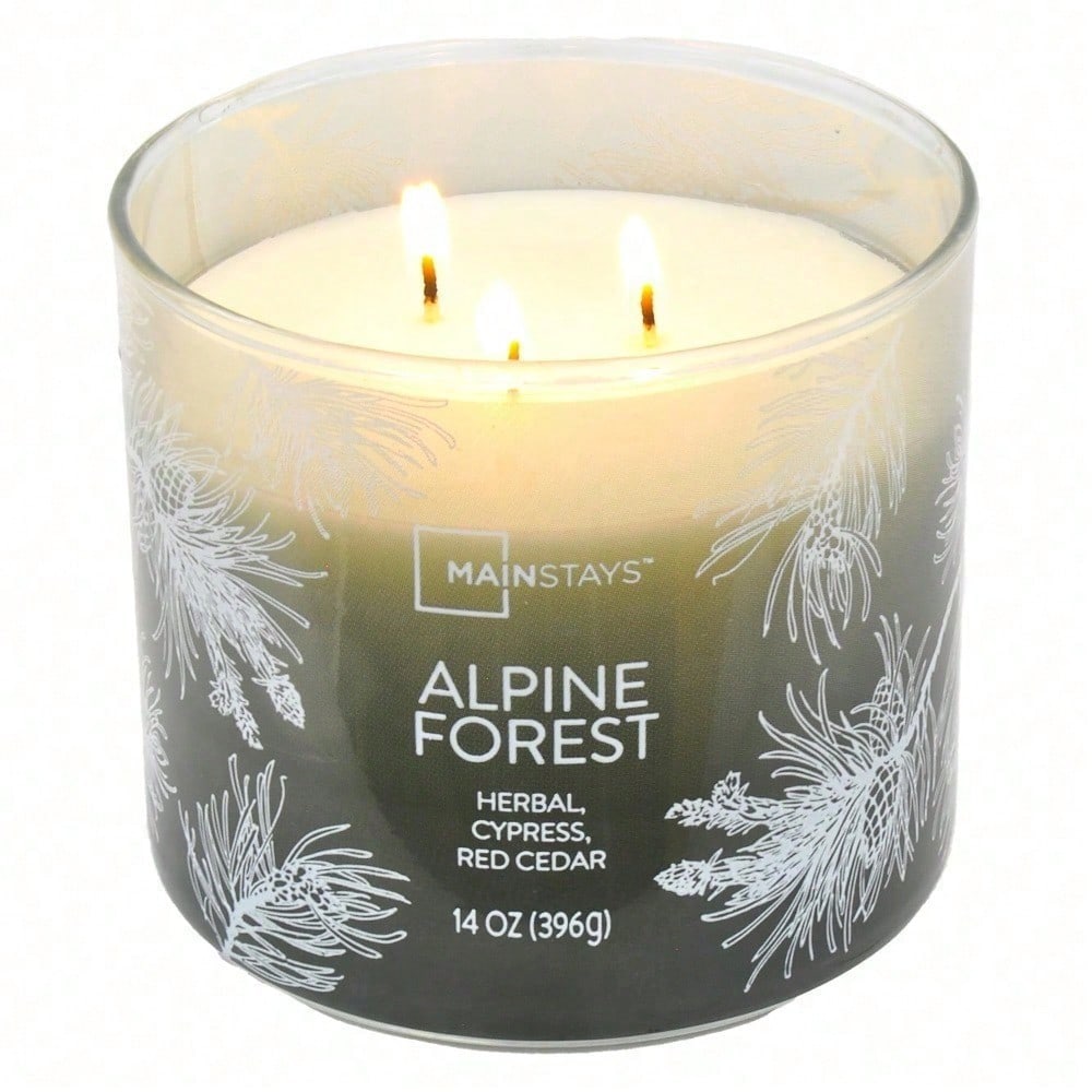 3-Wick Ombre Wrapped Alpine Fo - đánh giá và giá Fragrance In Home